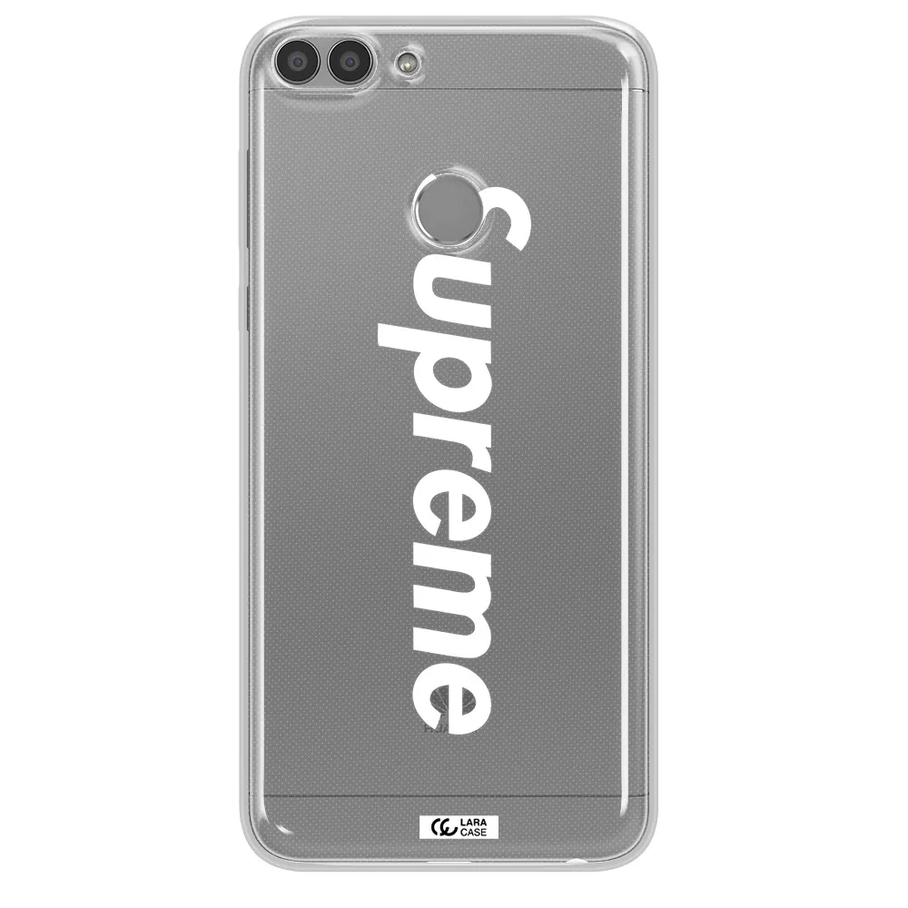 Supreme Vertical Huawei P Smart 2017 Clear TPU Case
