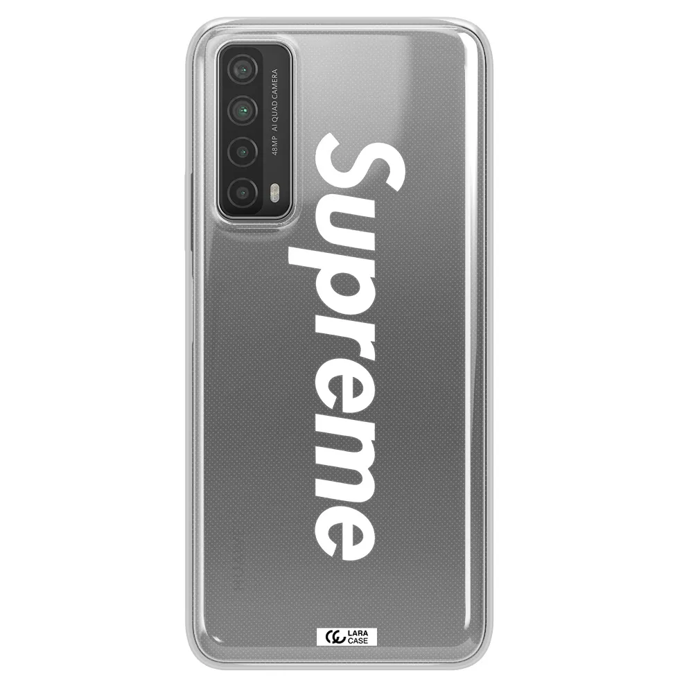 Supreme Vertical Huawei P Smart 2021 Clear TPU Case