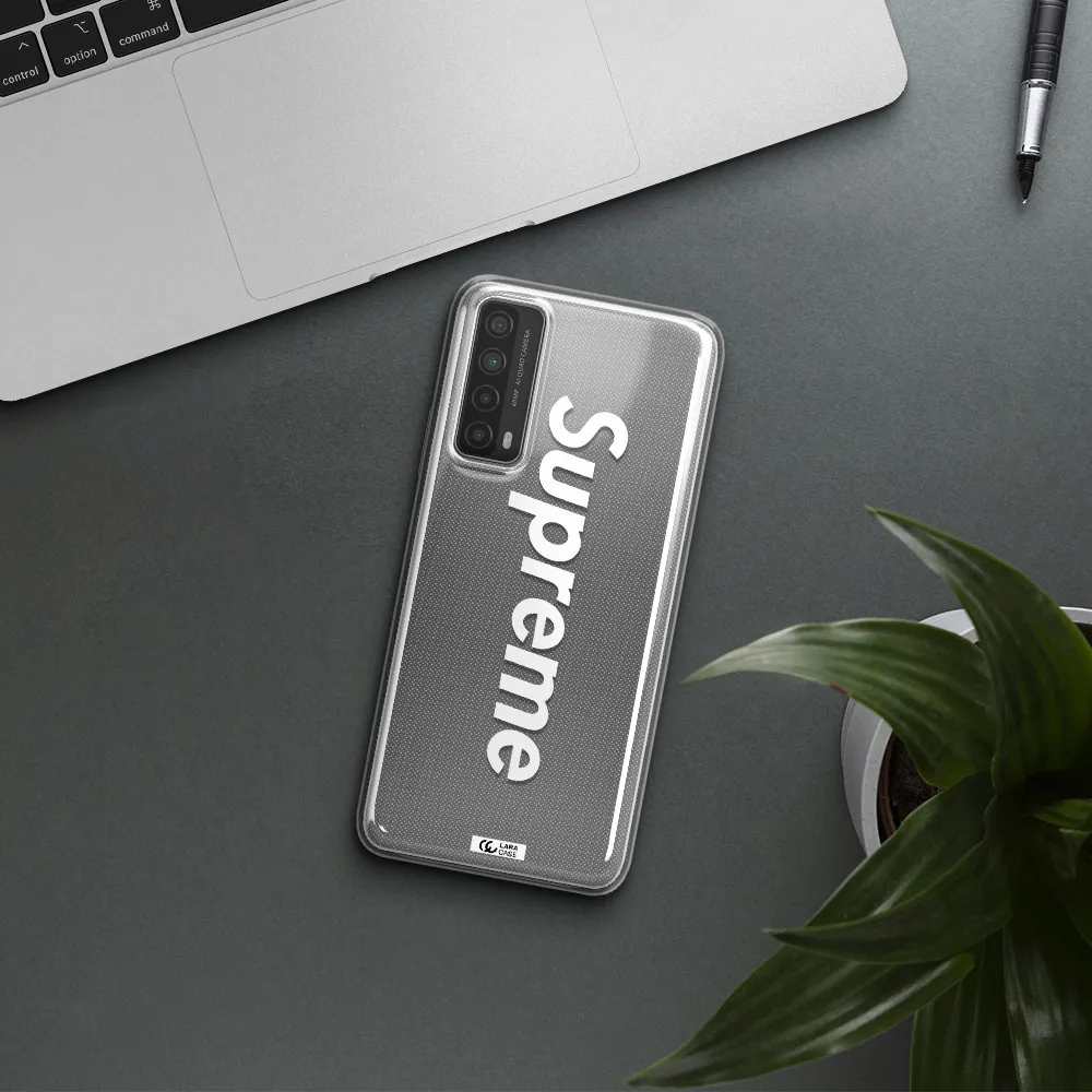 Supreme Vertical Huawei P Smart 2021 Clear TPU Case