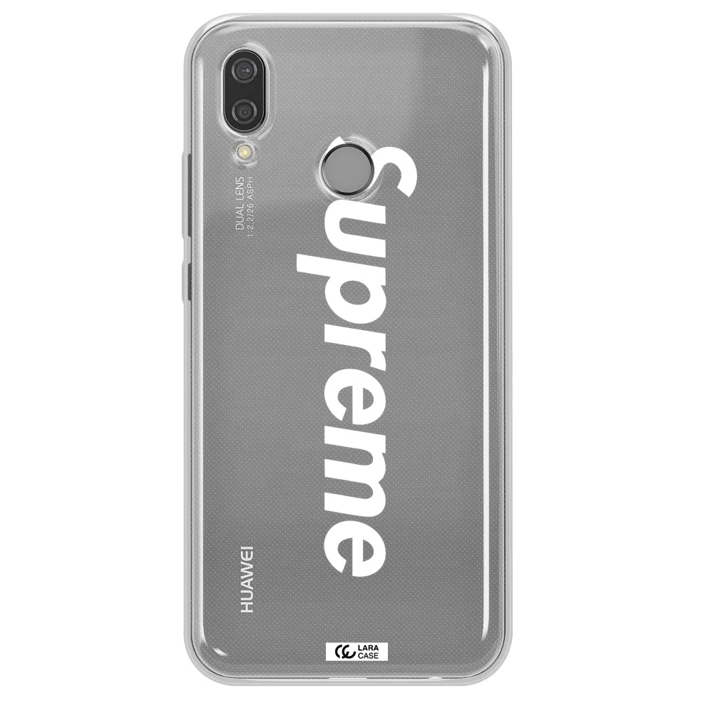 Supreme Vertical Huawei P20 Lite Clear TPU Case