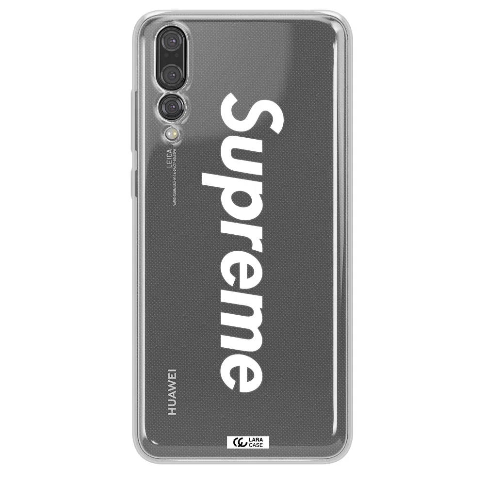 Supreme Vertical Huawei P20 Pro Clear TPU Case