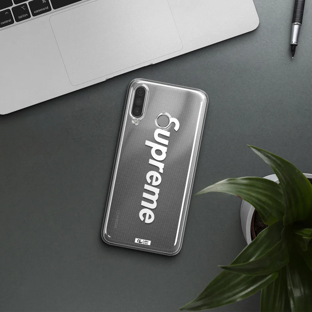 Supreme Vertical Huawei P30 Lite Clear TPU Case