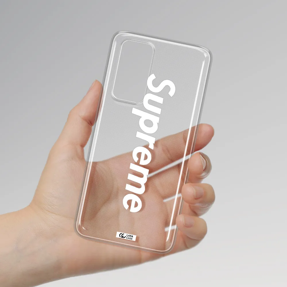 Supreme Vertical Huawei P40 Clear TPU Case