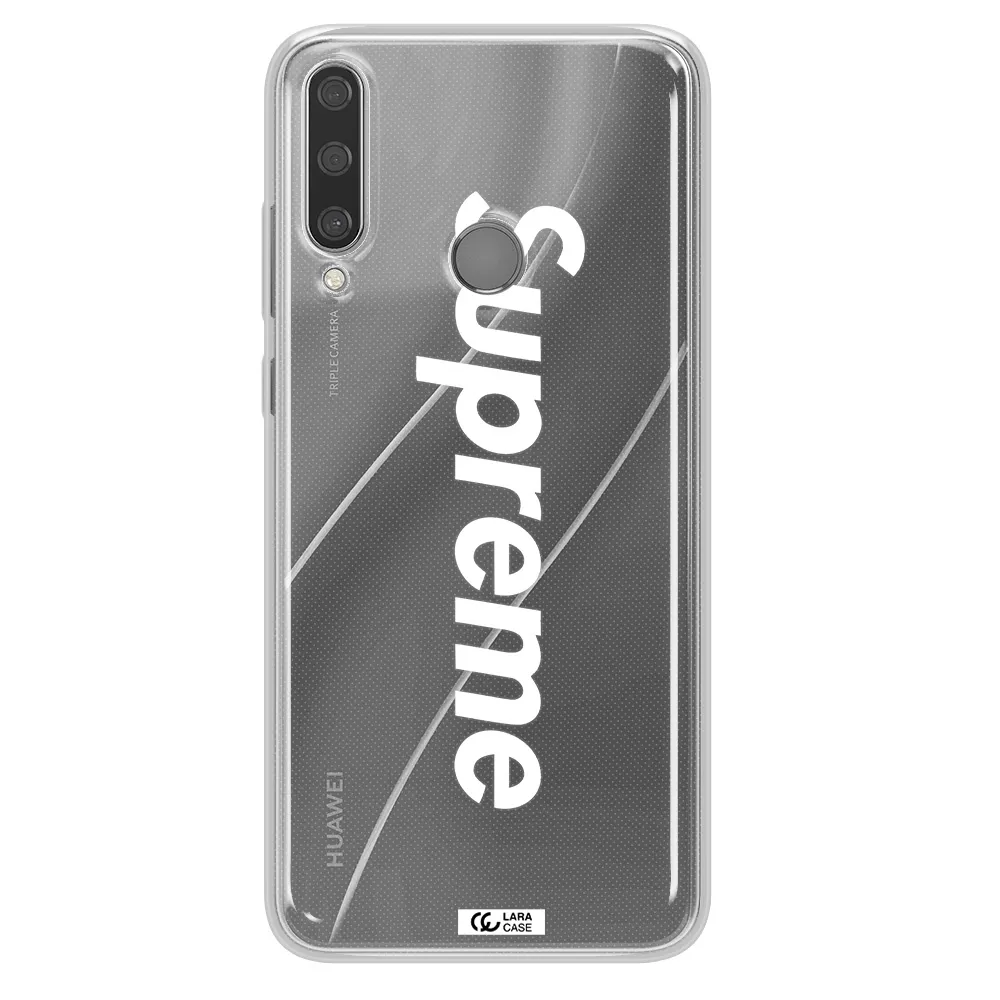 Supreme Vertical Huawei Y6P Clear TPU Case