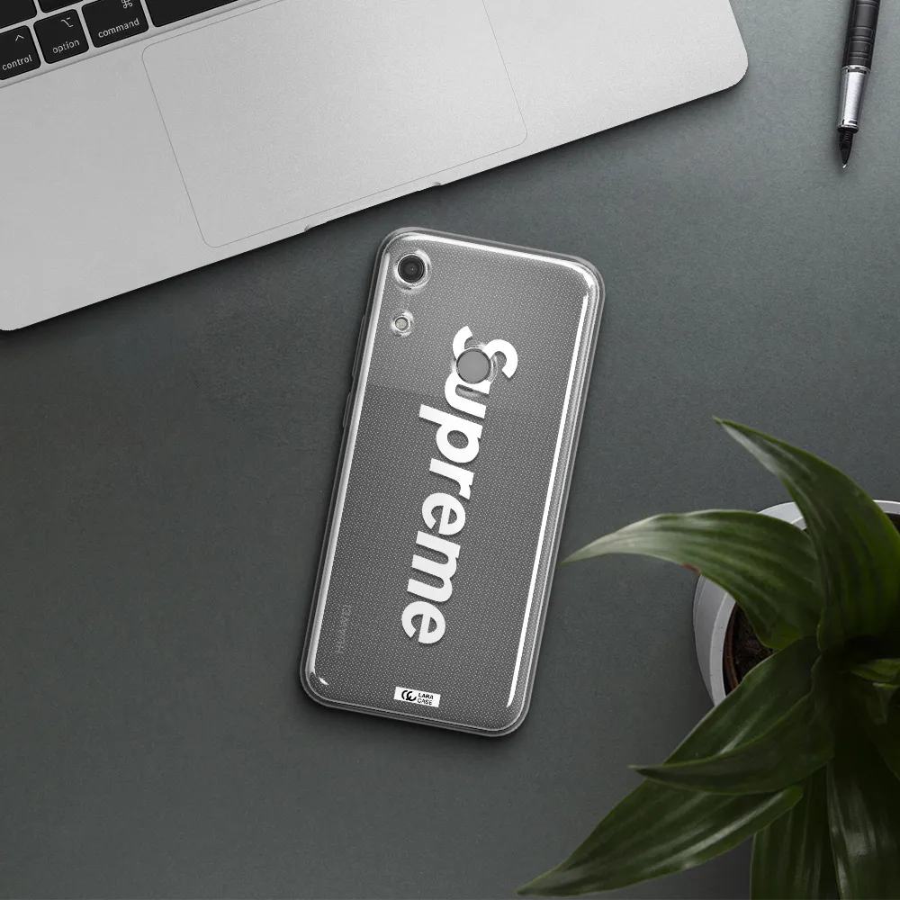 Supreme Vertical Huawei Y6S Clear TPU Case