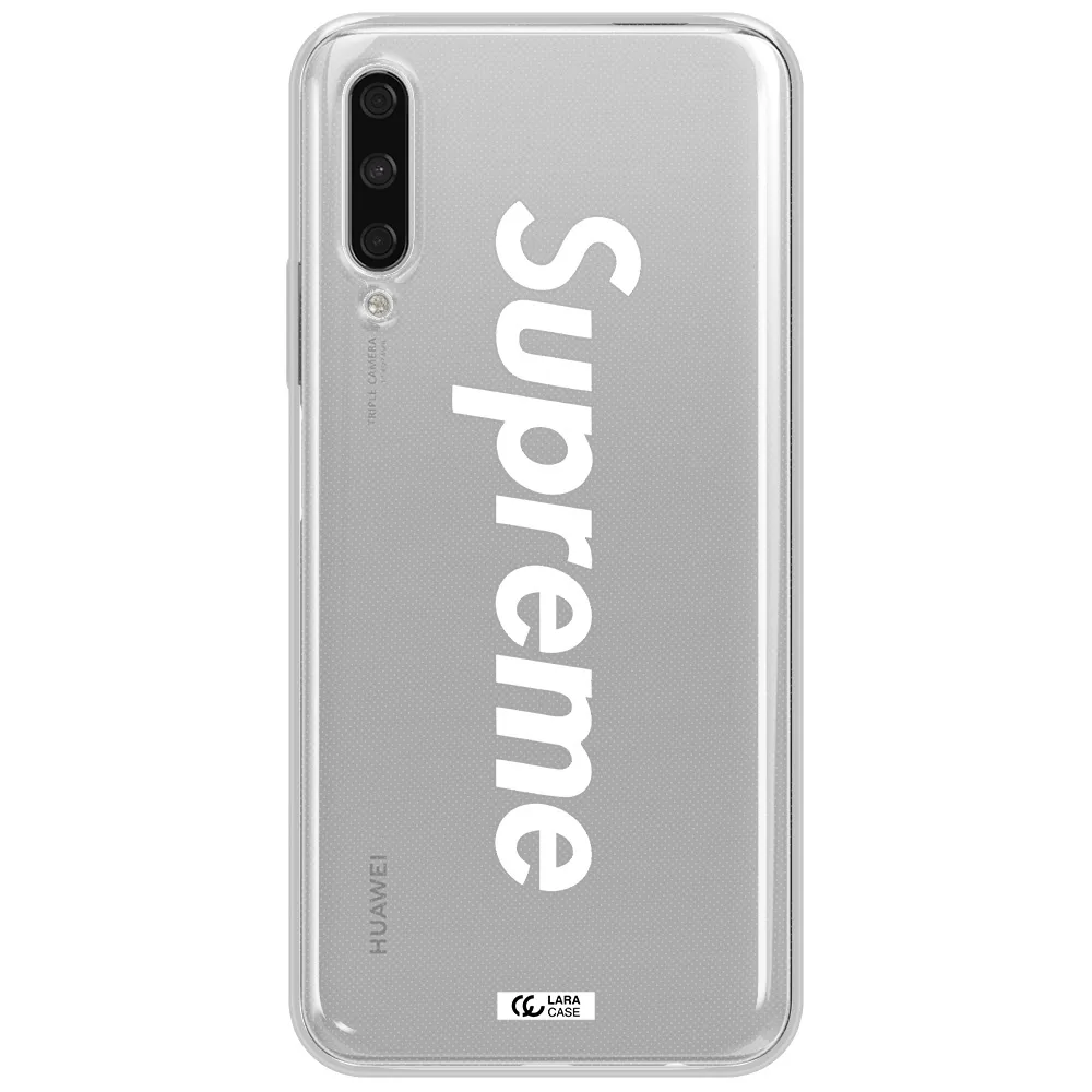 Supreme Vertical Huawei Y9S Clear Tpu Case