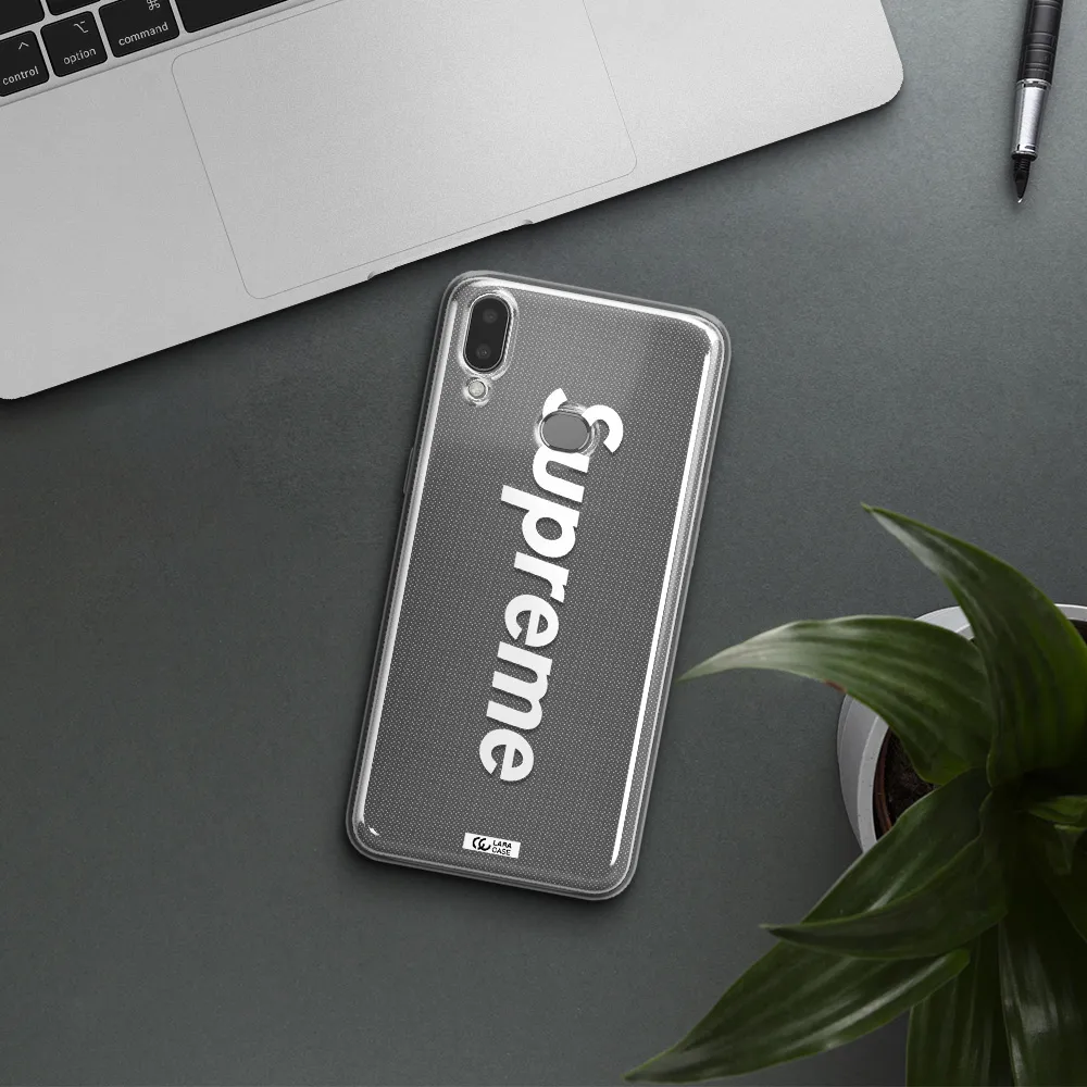 Supreme Vertical Samsung A10S Clear TPU Case