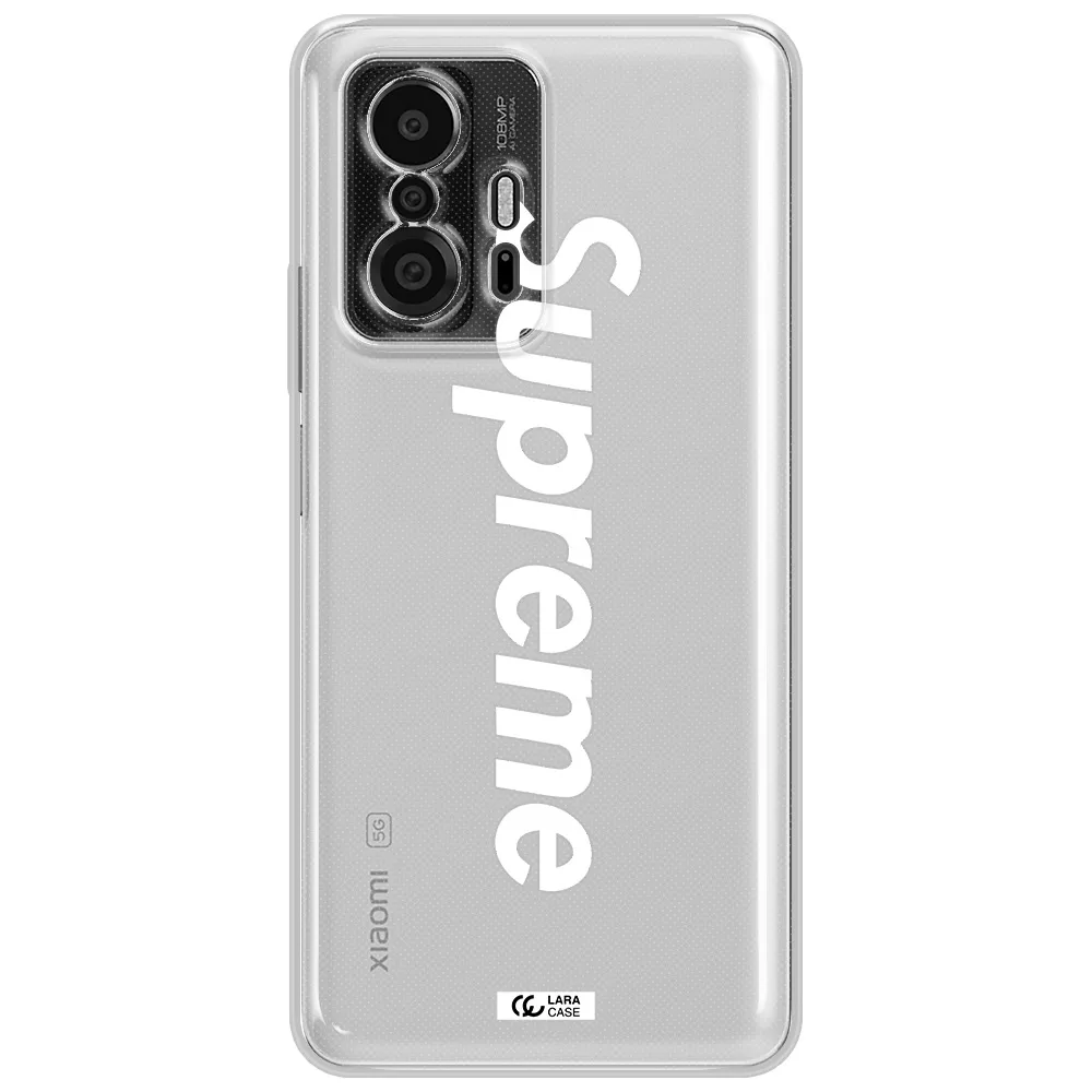 Supreme Vertical Xiaomi 11T Pro Clear Tpu Case