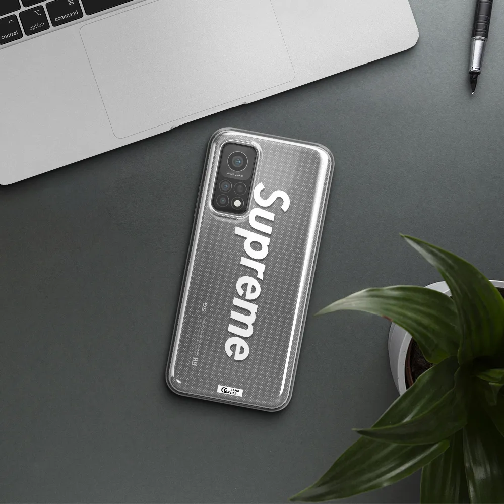 Supreme Vertical Xiaomi Mi 10 T Pro Clear TPU Case