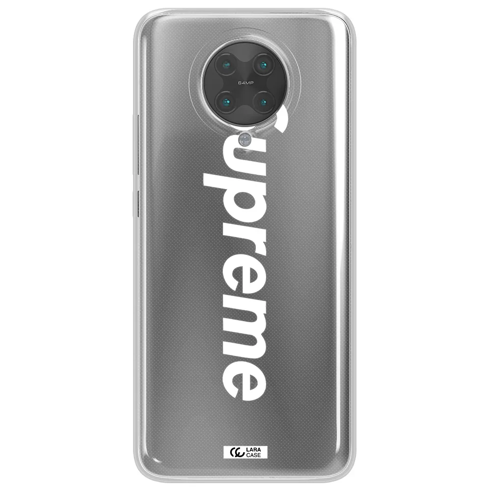 Supreme Vertical Xiaomi Poco F2 Pro Clear TPU Case