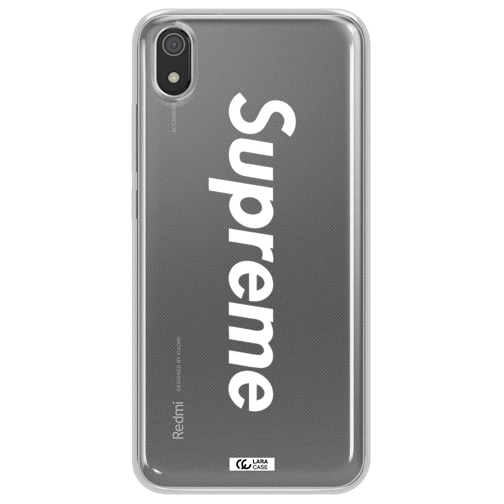 Supreme Vertical Xiaomi Redmi 7A Clear TPU Case