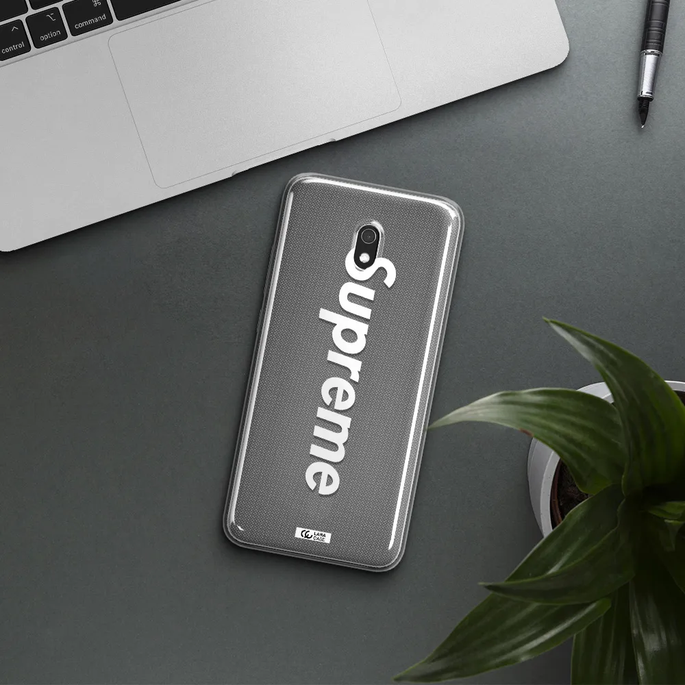 Supreme Vertical Xiaomi Redmi 8A Clear TPU Case