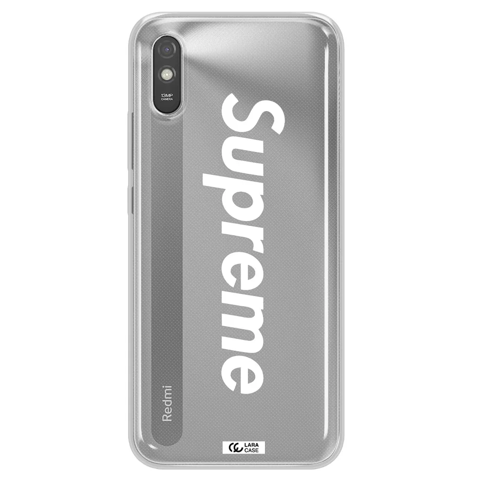 Supreme Vertical Xiaomi Redmi 9A Clear TPU Case