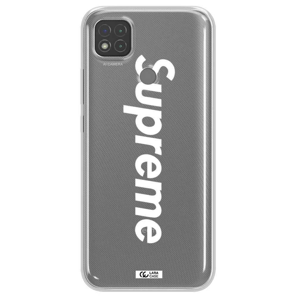 Supreme Vertical Xiaomi Redmi 9C Clear TPU Case