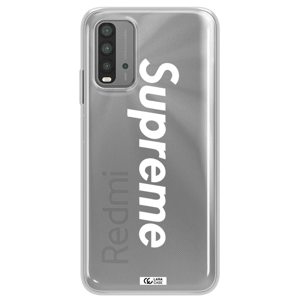 Supreme Vertical Xiaomi Redmi 9T Clear TPU Case