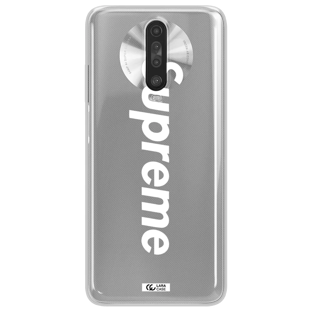 Supreme Vertical Xiaomi Redmi K30 Clear TPU Case