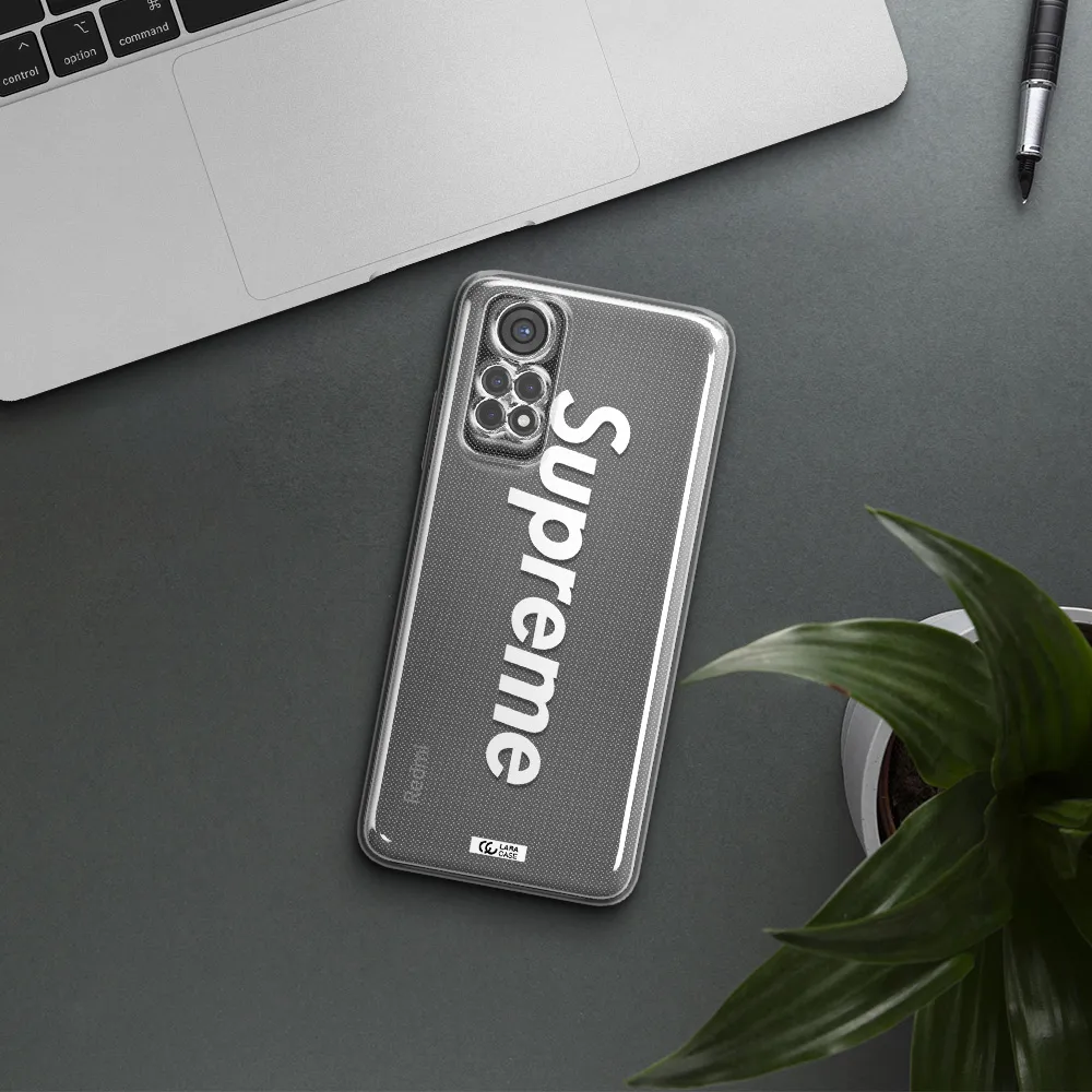 Supreme Vertical Xiaomi Redmi Note 11S Clear Tpu Case