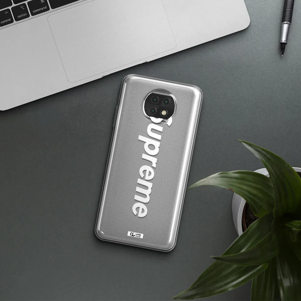 Supreme Vertical Xiaomi Redmi Note 9T Clear Tpu Case