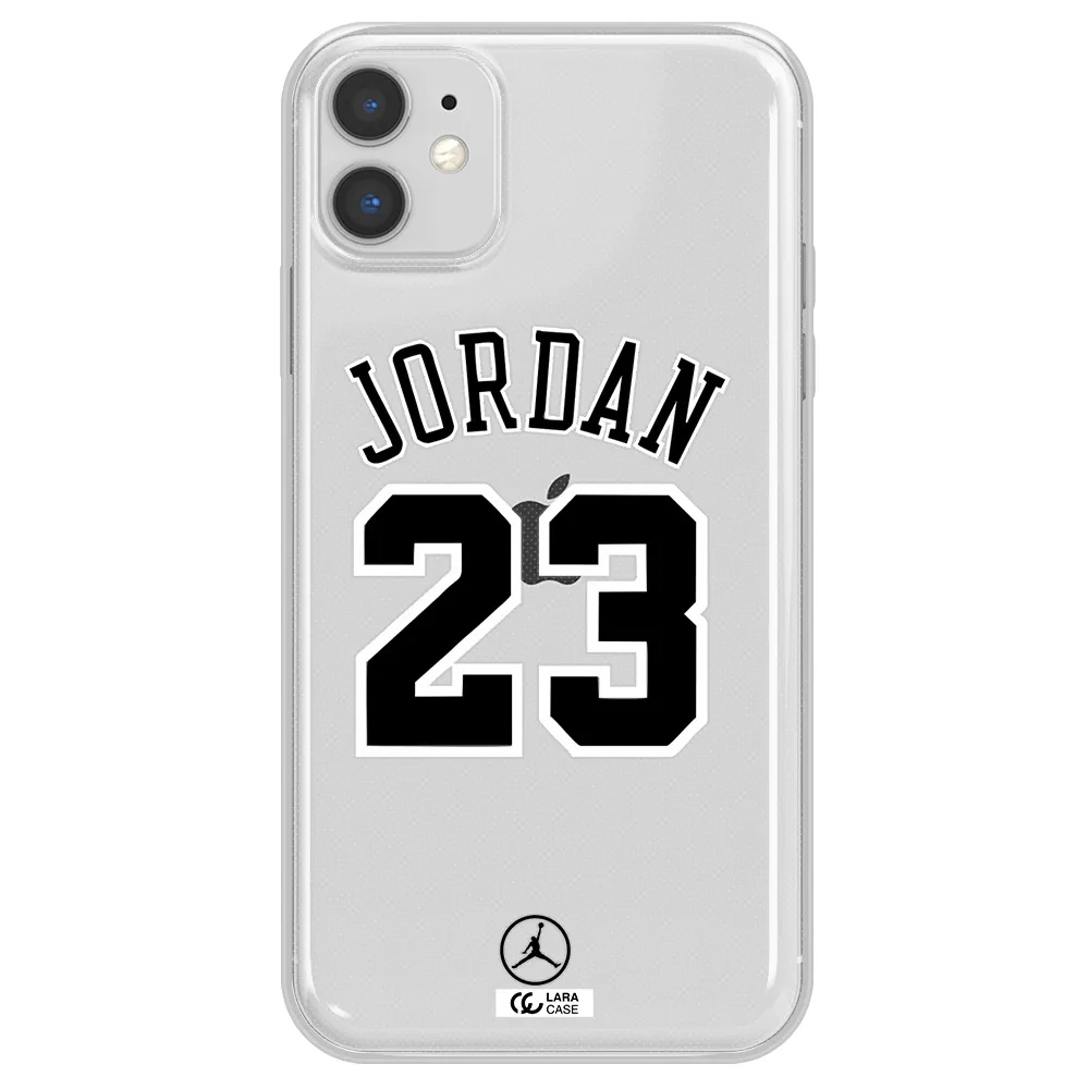 Twenty Three Jordan Apple iPhone 11 Clear TPU Case