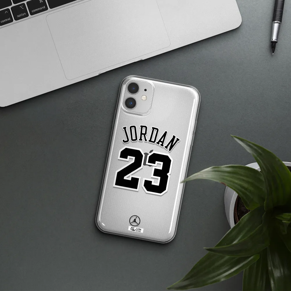 Twenty Three Jordan Apple iPhone 11 Clear TPU Case