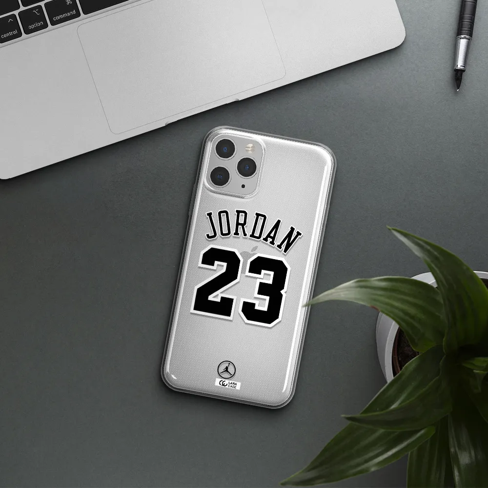 Twenty Three Jordan Apple iPhone 11 pro Clear TPU Case