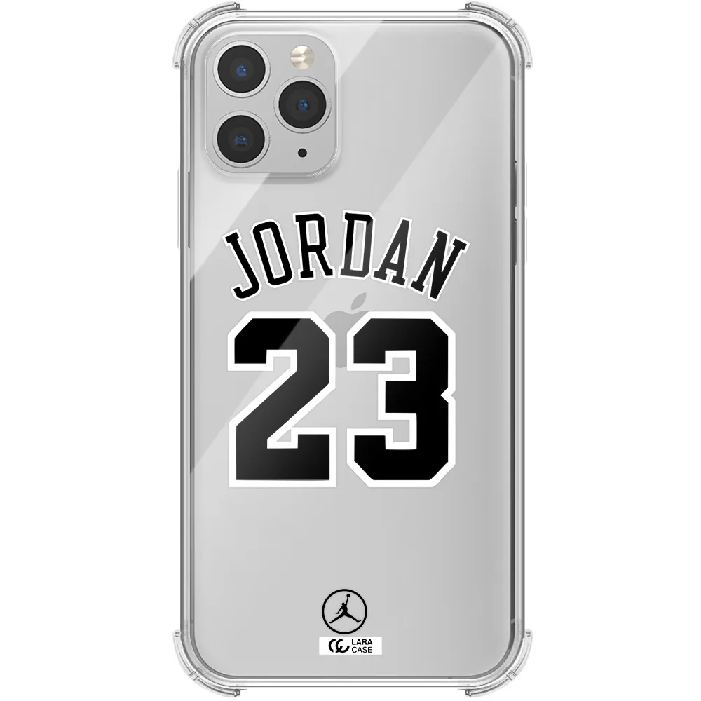 Twenty Three Jordan Apple iPhone 11 pro max Clear PC Case