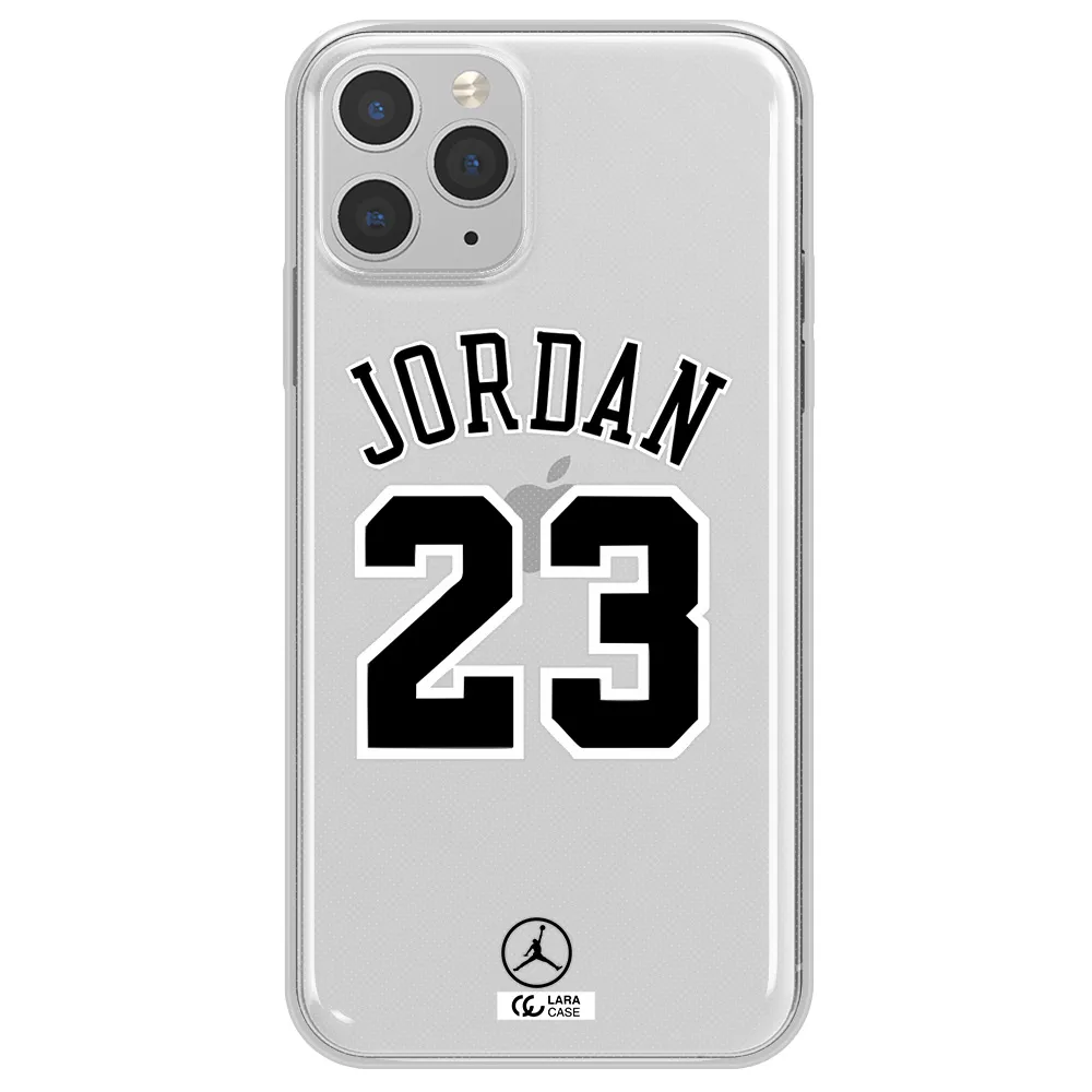 Twenty Three Jordan Apple iPhone 11 pro max Clear TPU Case