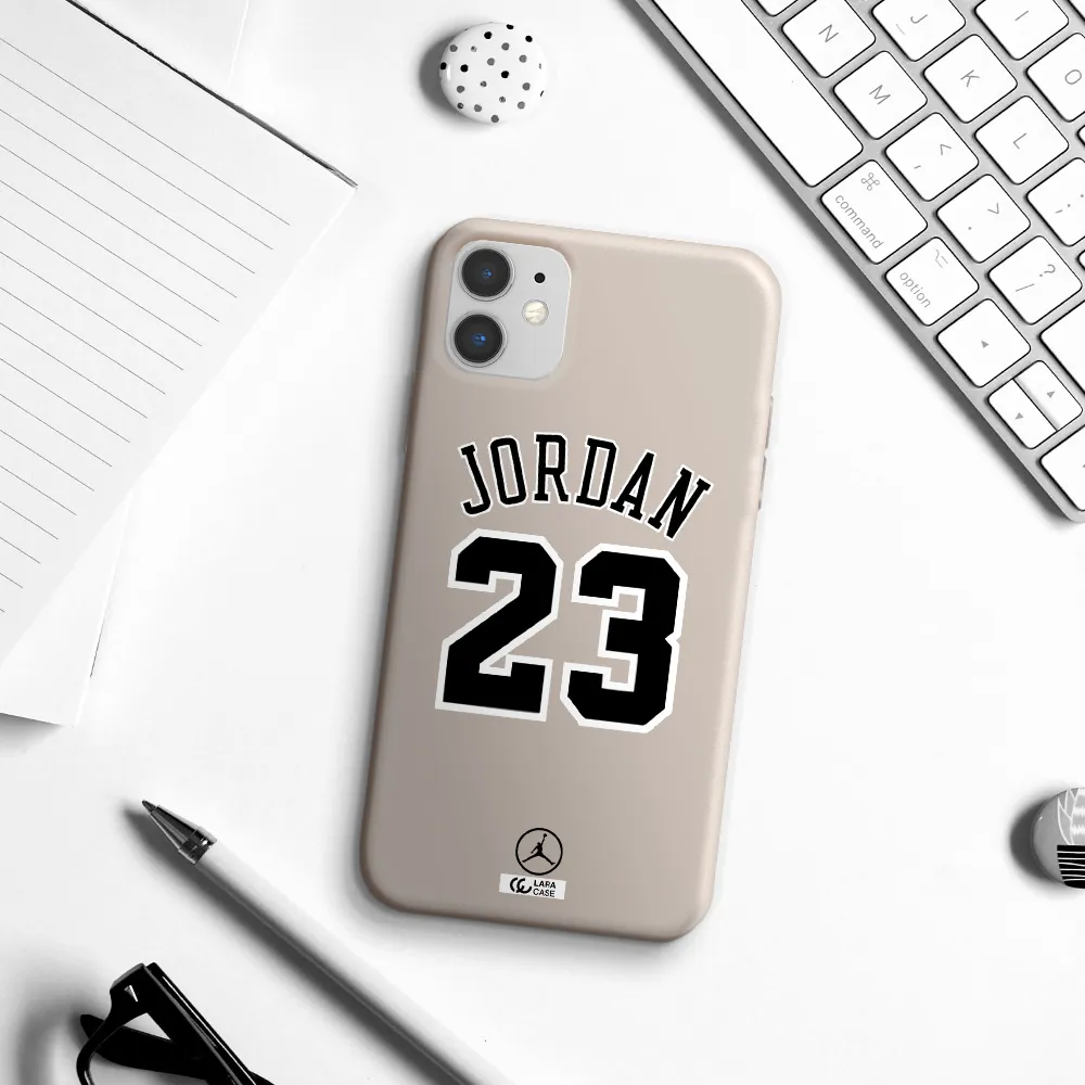 Twenty Three Jordan Apple iPhone 11 Silicone Stone Case