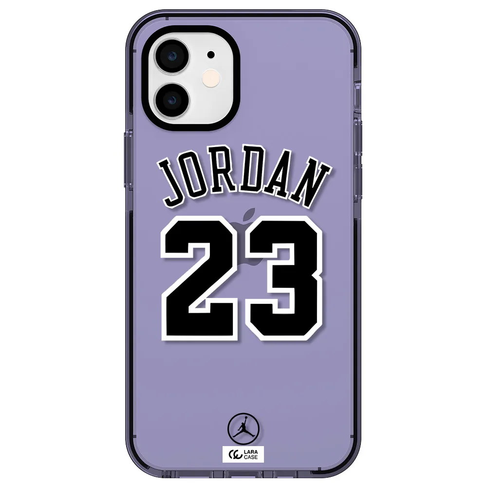 Twenty Three Jordan Apple iPhone 12 impact Lilac Case