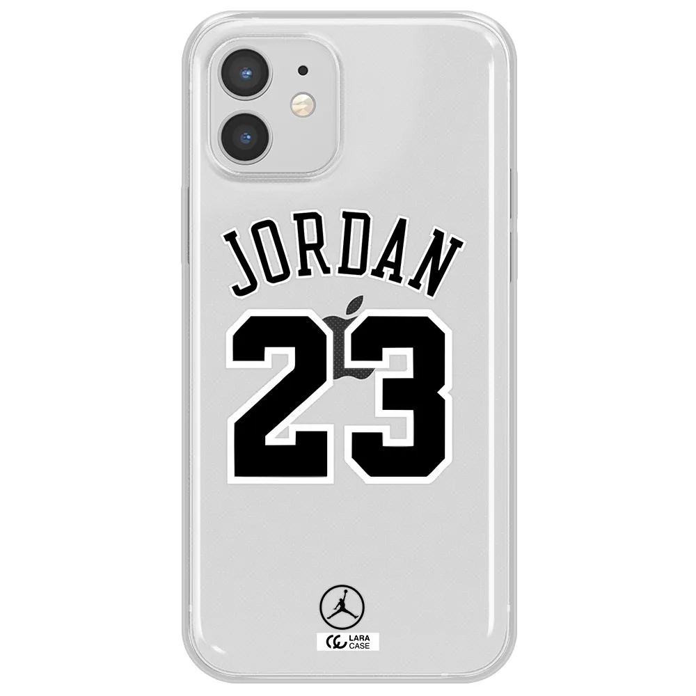 Twenty Three Jordan Apple iPhone 12 mini Clear TPU Case