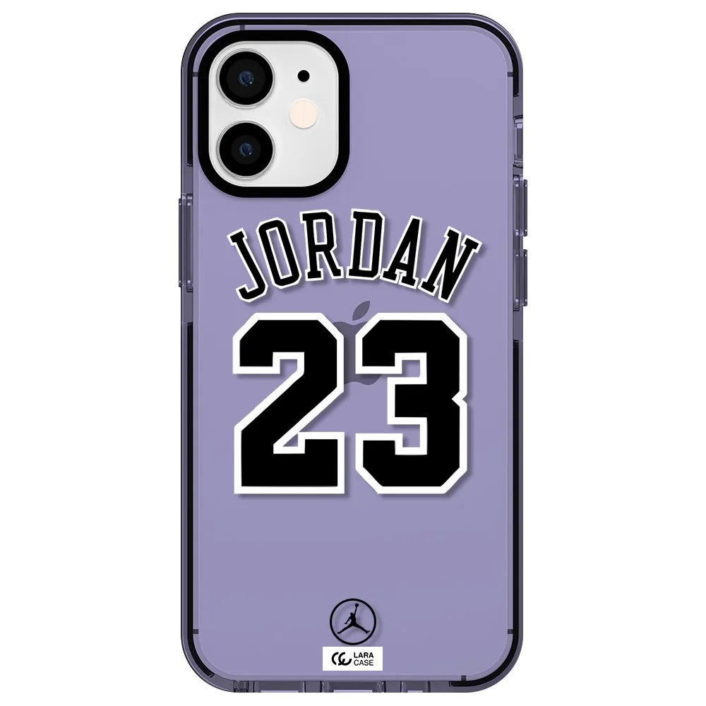 Twenty Three Jordan Apple iPhone 12 mini impact Lilac Case