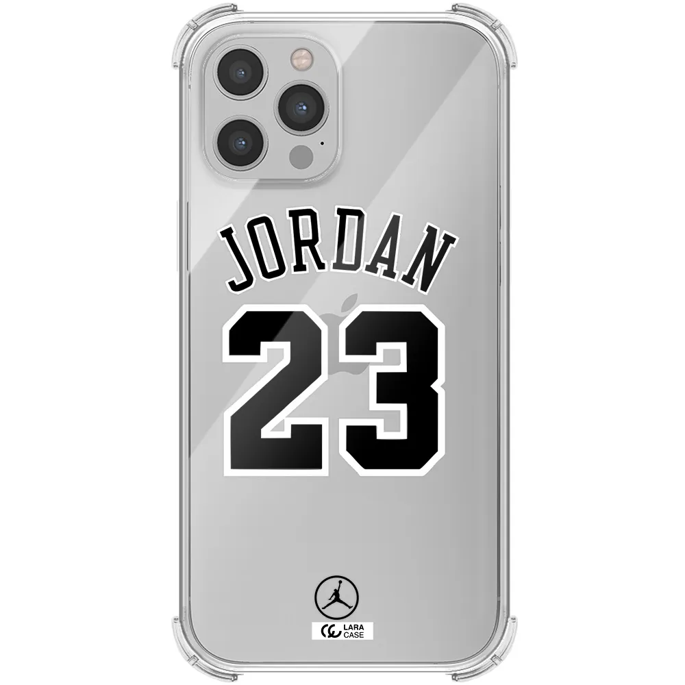 Twenty Three Jordan Apple iPhone 12 pro Clear PC Case