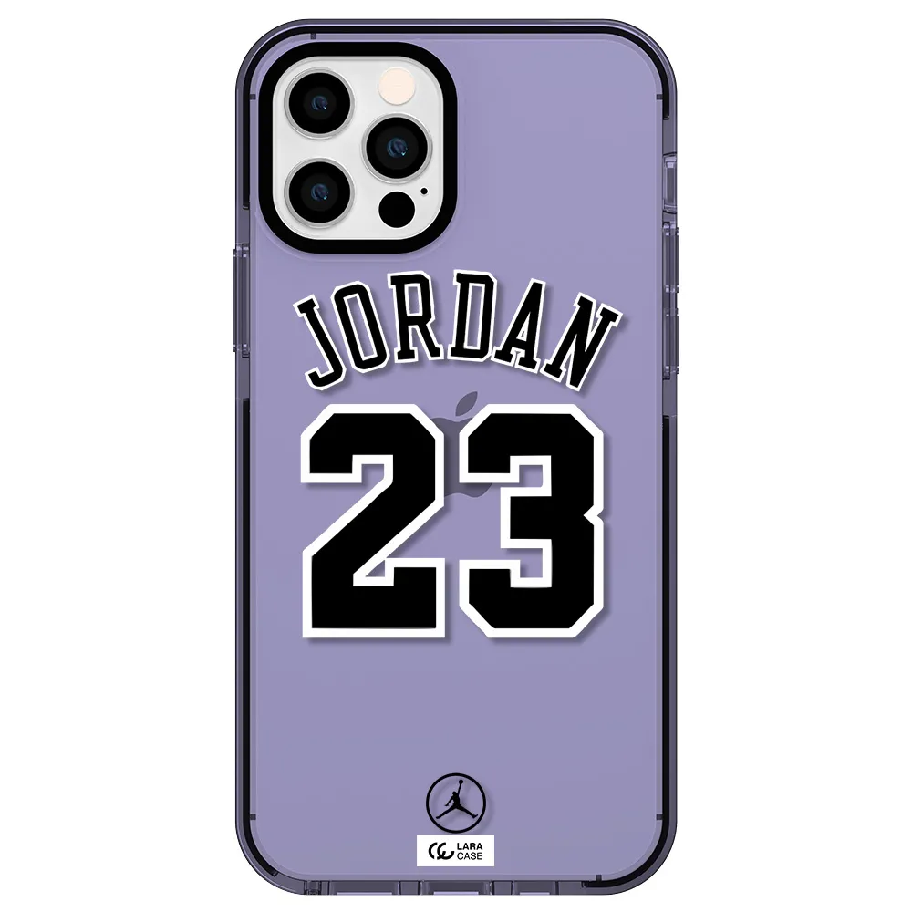 Twenty Three Jordan Apple iPhone 12 pro impact Lilac Case
