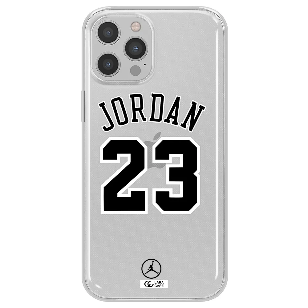 Twenty Three Jordan Apple iPhone 12 pro max Clear TPU Case