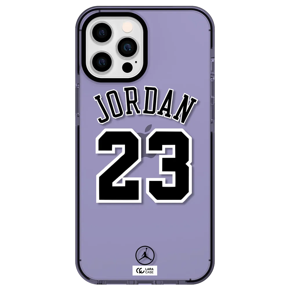 Twenty Three Jordan Apple iPhone 12 pro max impact Lilac Case