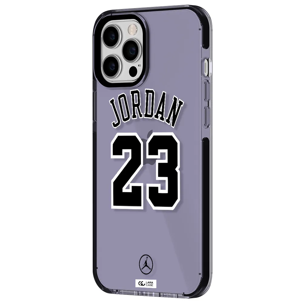 Twenty Three Jordan Apple iPhone 12 pro max impact Lilac Case