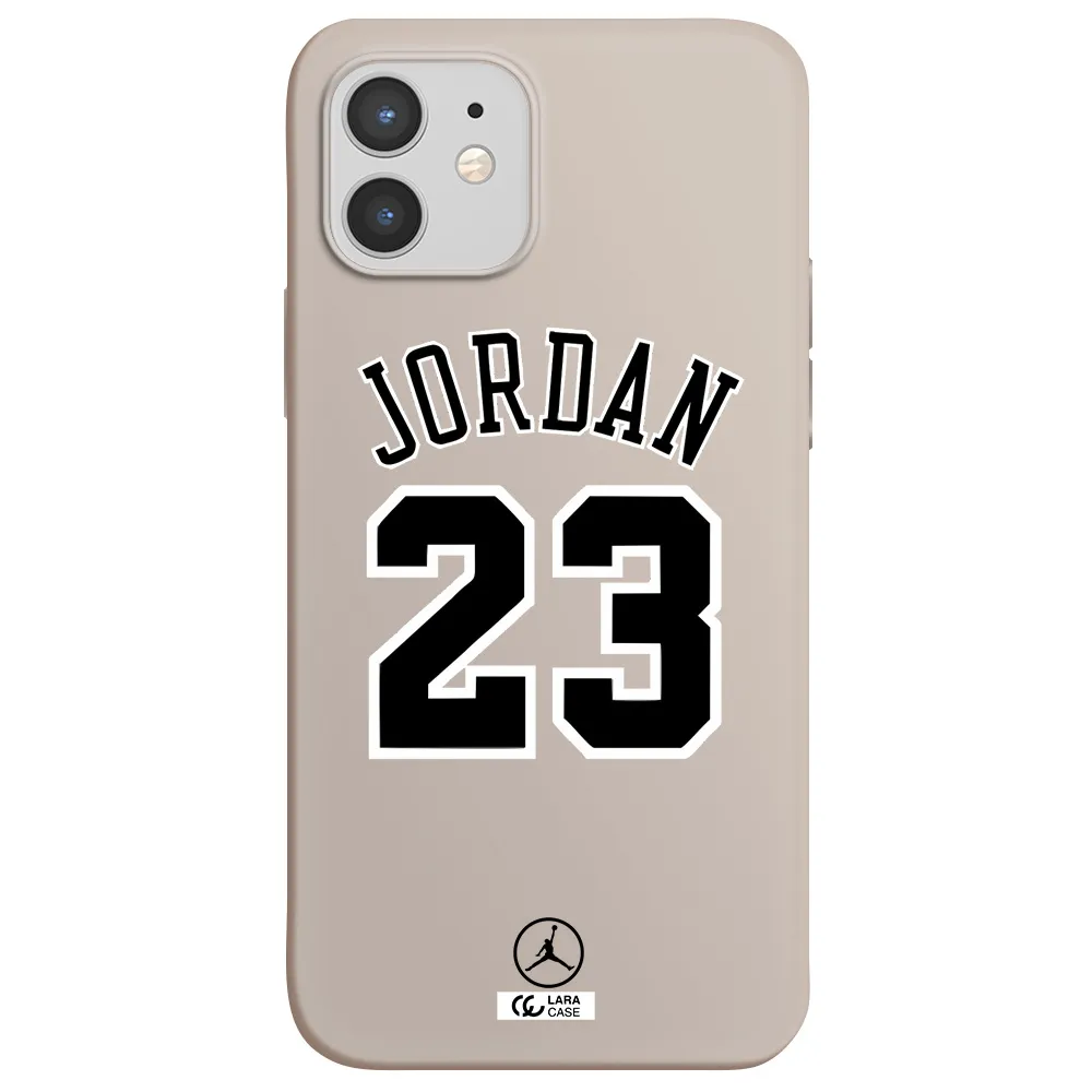 Twenty Three Jordan Apple iPhone 12 Silicone Stone Case