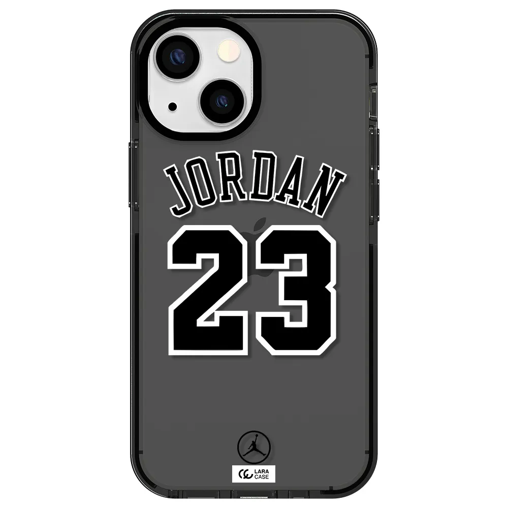 Twenty Three Jordan Apple iPhone 13 mini impact Smoke Black Case