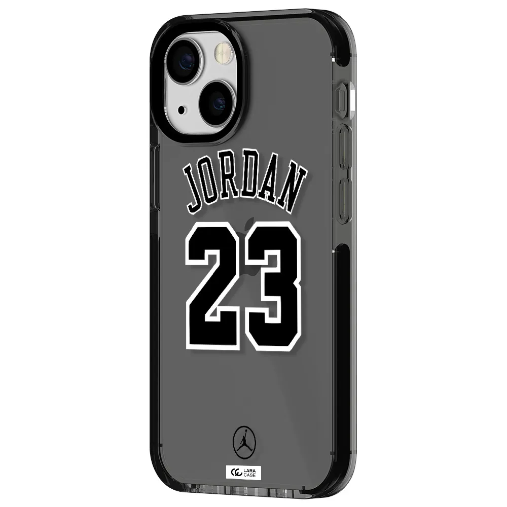 Twenty Three Jordan Apple iPhone 13 mini impact Smoke Black Case