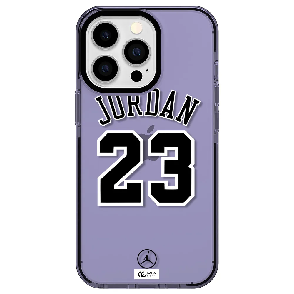 Twenty Three Jordan Apple iPhone 13 Pro impact Lilac Case