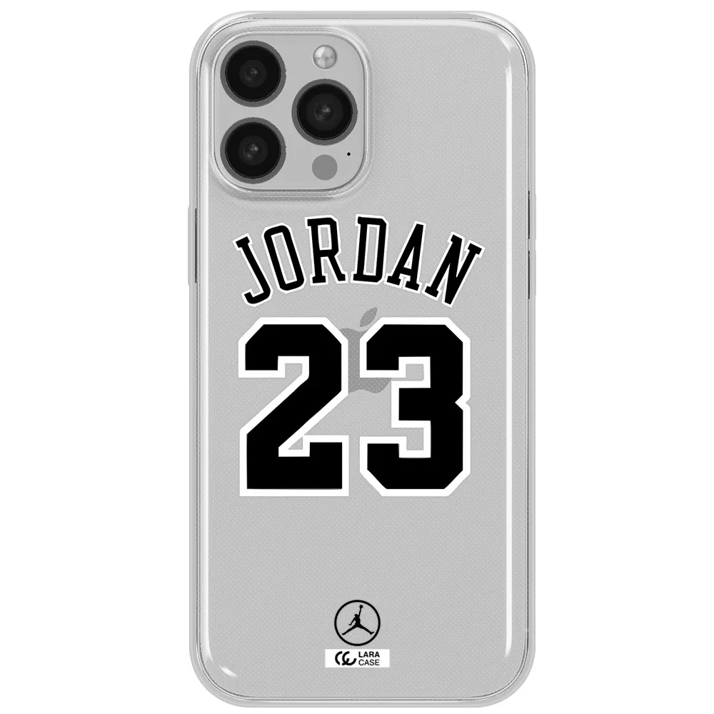 Twenty Three Jordan Apple iPhone 13 Pro Max Clear TPU Case