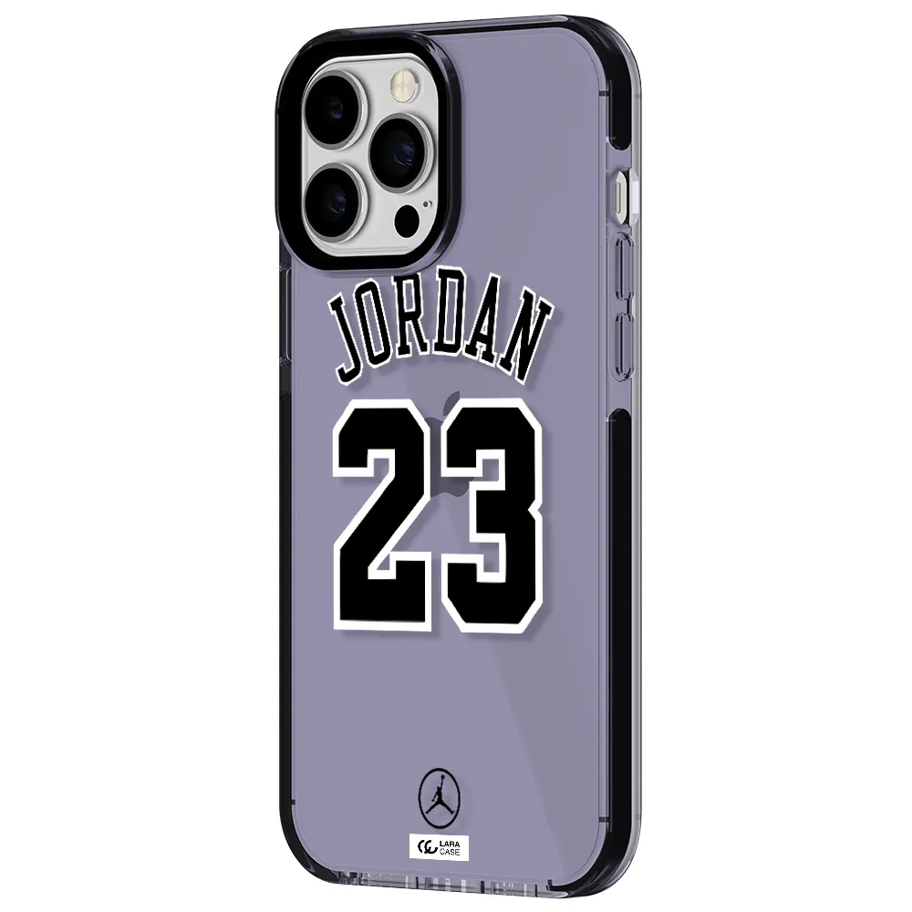 Twenty Three Jordan Apple iPhone 13 Pro Max impact Lilac Case