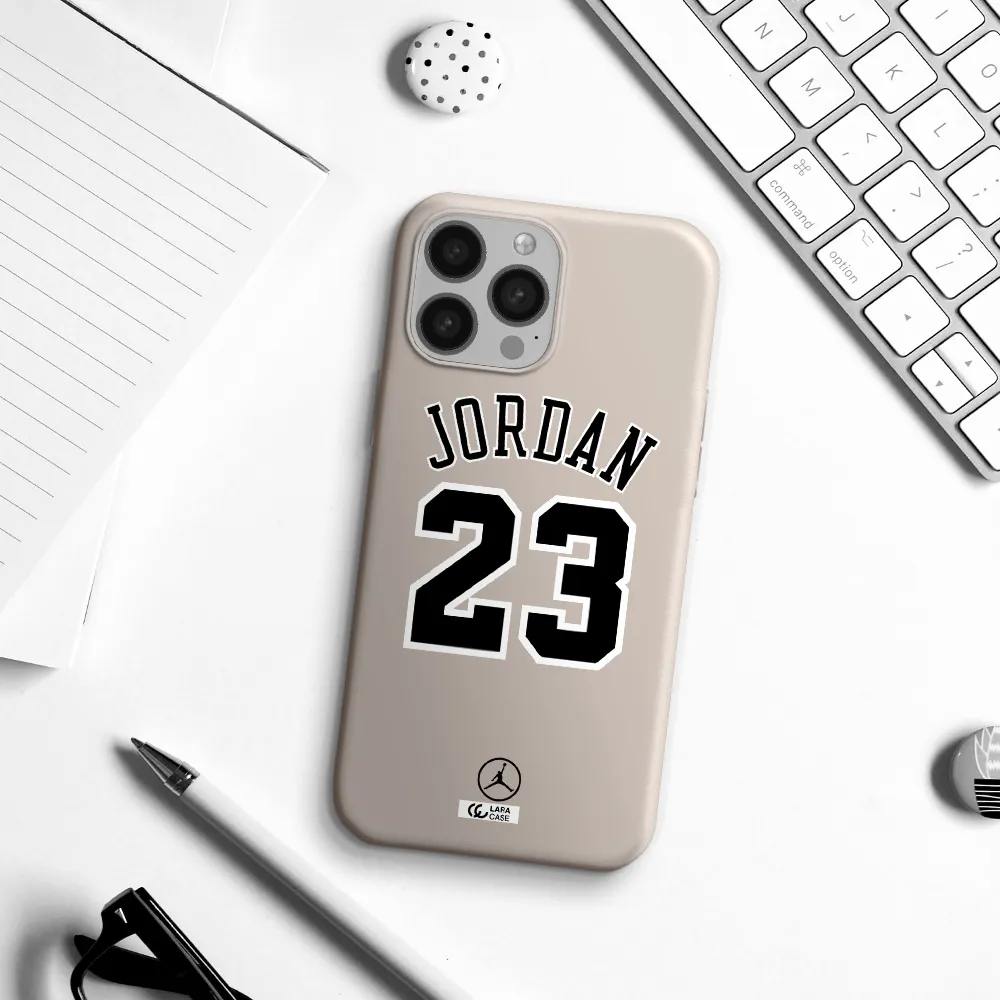 Twenty Three Jordan Apple iPhone 13 Pro Silicone Stone Case