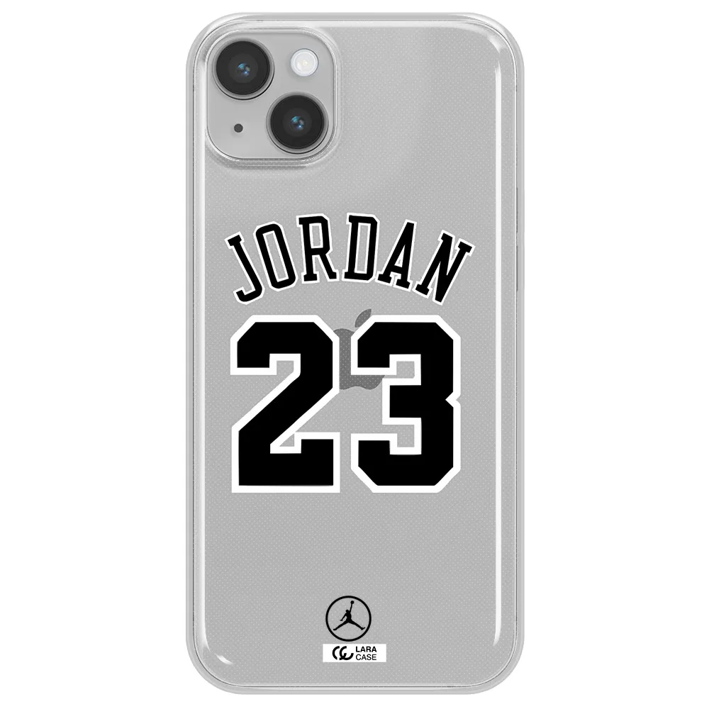 Twenty Three Jordan Apple iPhone 14 Clear TPU Case