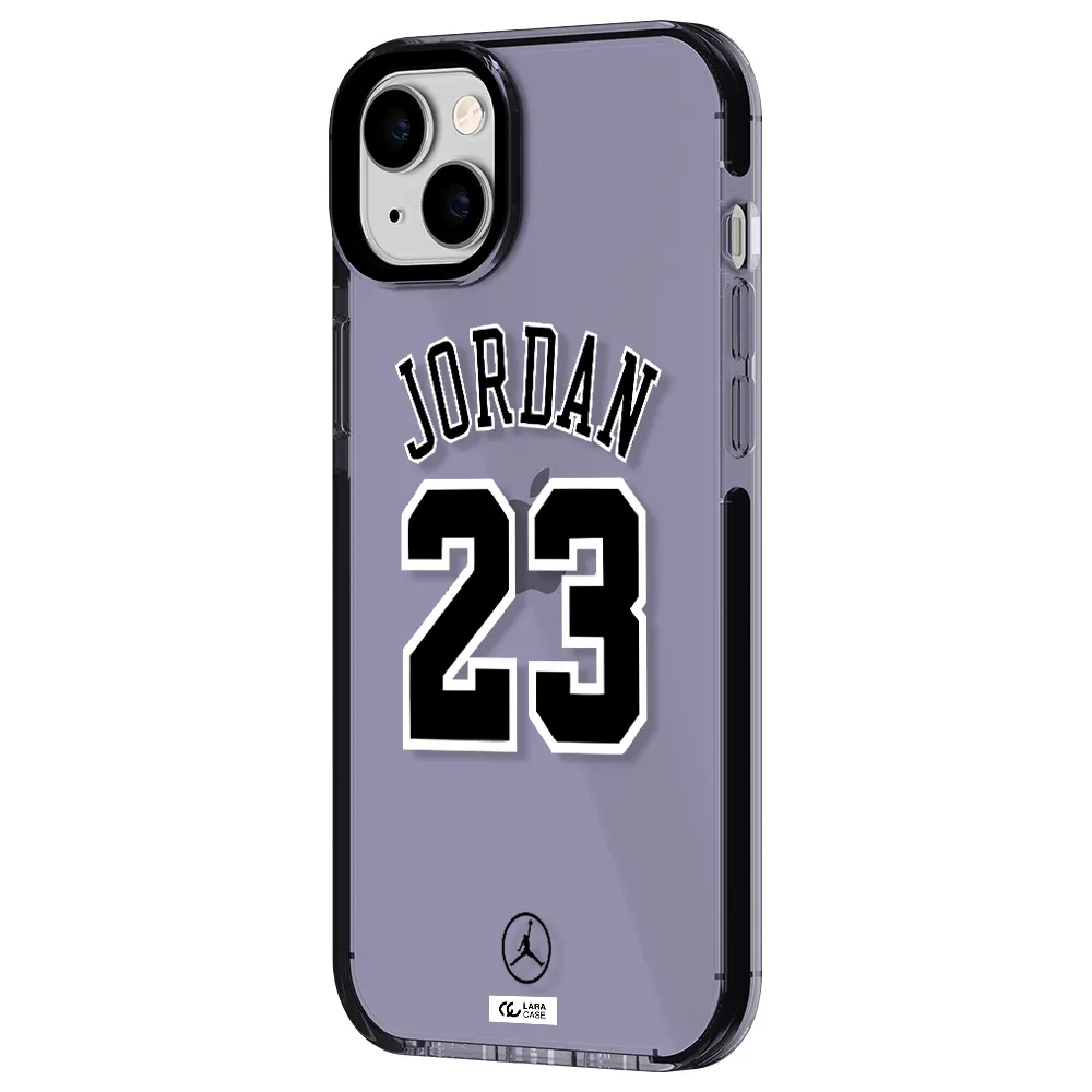 Twenty Three Jordan Apple iPhone 14 plus impact Lilac Case