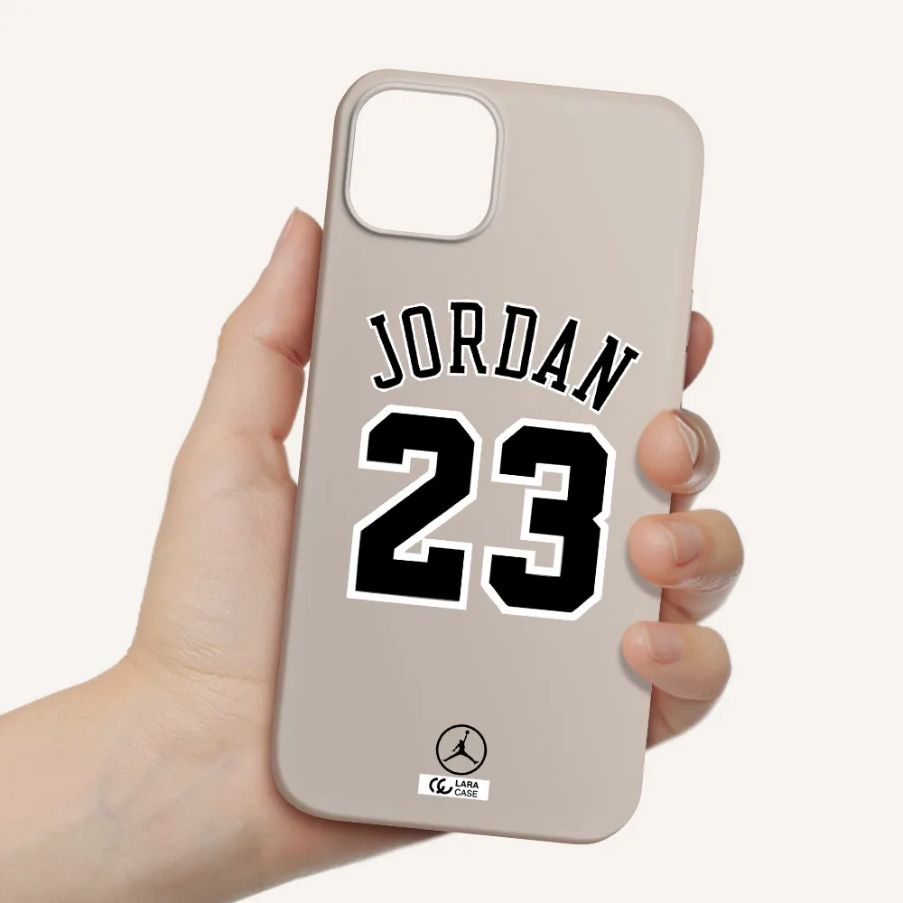 Twenty Three Jordan Apple iPhone 14 plus Silicone Stone Case