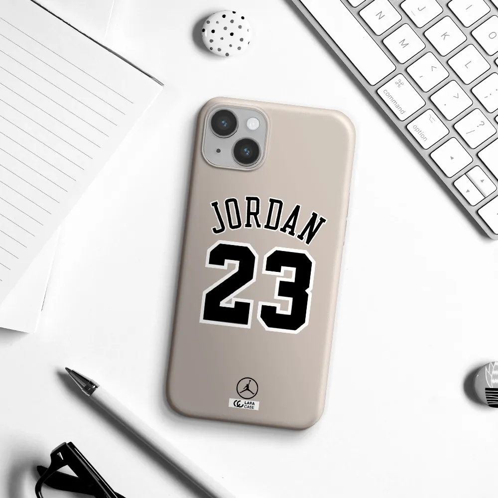 Twenty Three Jordan Apple iPhone 14 plus Silicone Stone Case