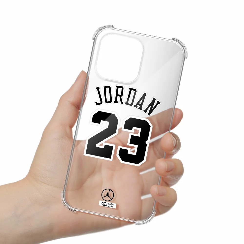 Twenty Three Jordan Apple iPhone 14 pro Clear PC Case