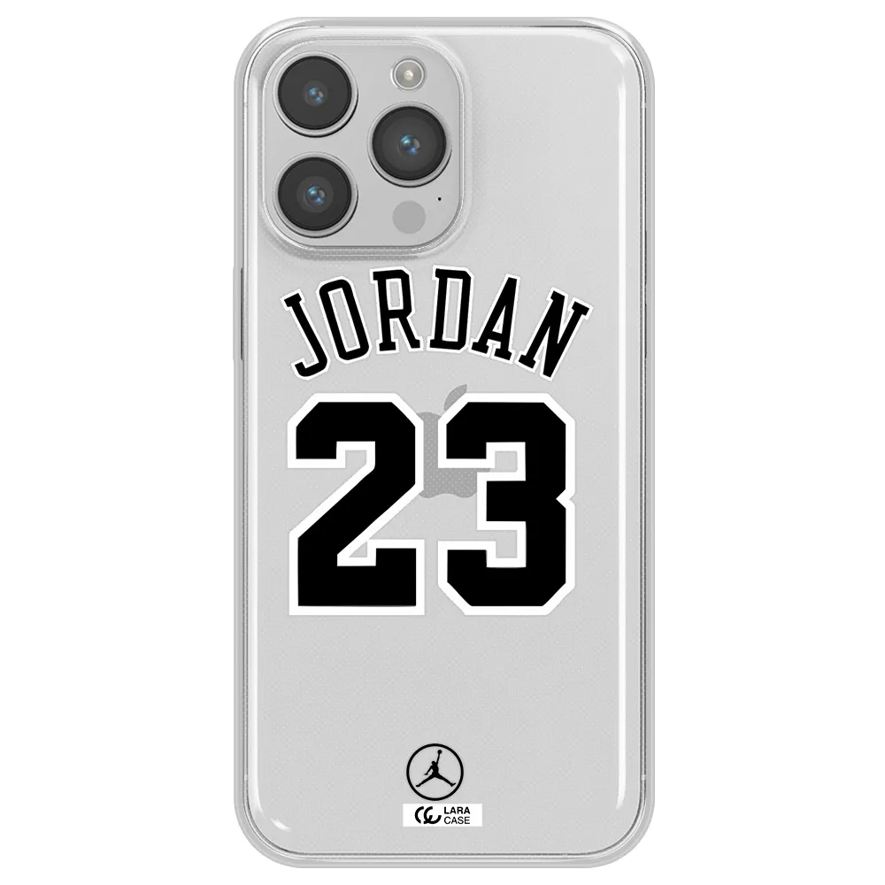 Twenty Three Jordan Apple iPhone 14 pro Clear TPU Case