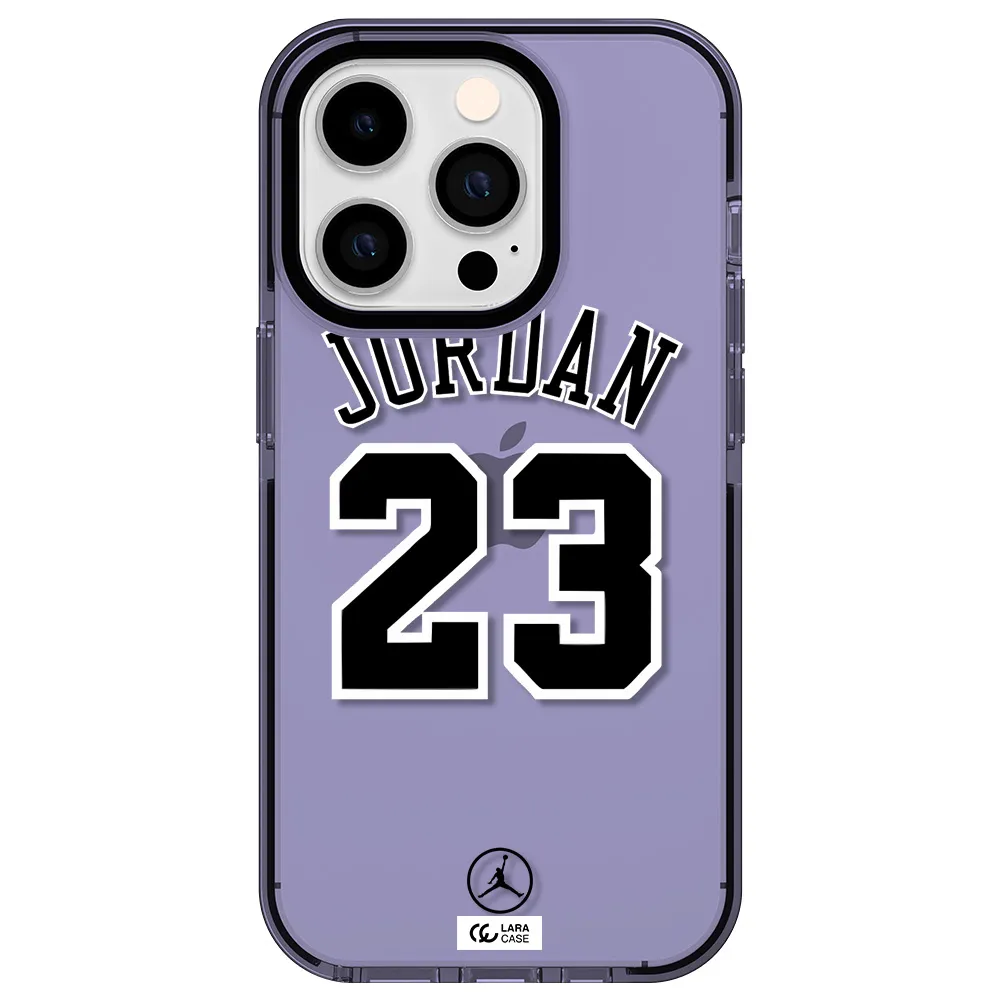 Twenty Three Jordan Apple iPhone 14 pro impact Lilac Case
